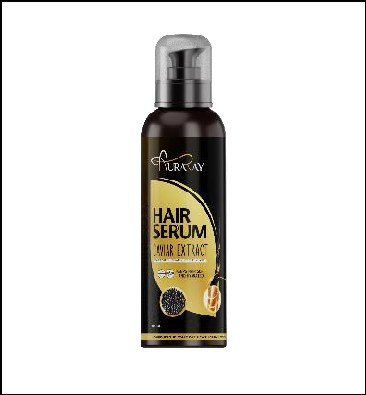 Auraray Hair Serum Caviar 125ml provides deep hydration and restores hair vitality
