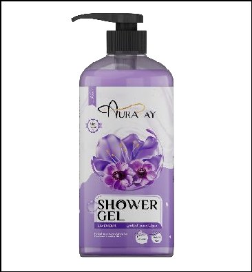 Auraray Shower Gel Lavender 1000ml