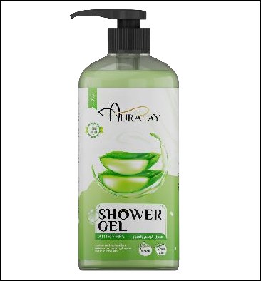 Auraray Shower Gel Aloe Vera 1000ml