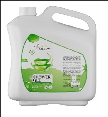 Auraray Shower Gel Aloe vera 4.5L