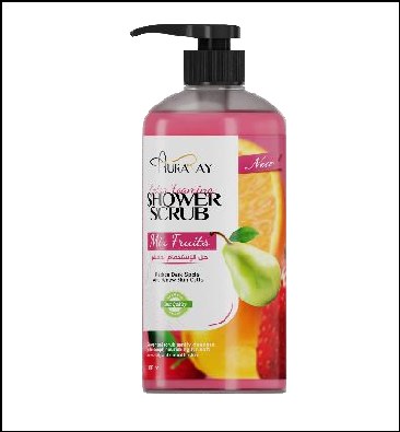 Auraray Shower Scrub Mix Fruit 1000ml