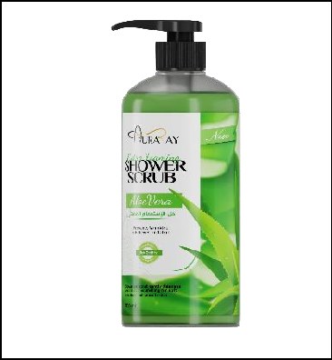 Auraray Shower Scrub Aloe Vera 1000ml