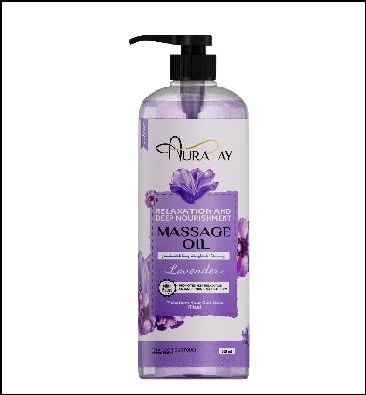 Auraray Massage Oil Lavender 500ml