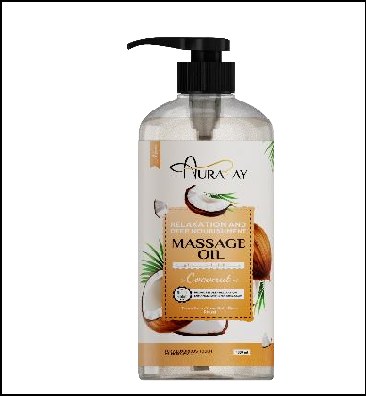 Auraray Massage Oil Coconut 1000ml