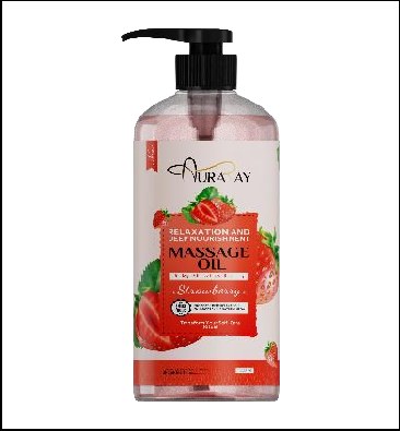 Auraray Massage Oil Strawberry 1000ml