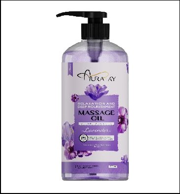 Auraray Massage Oil Lavender 1000ml