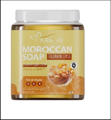 Aurary Moroccan Soap Frankincense 1KG