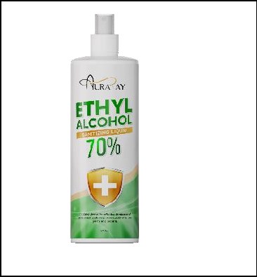 Aurary Ethyl Alcohol 70% - 500ml