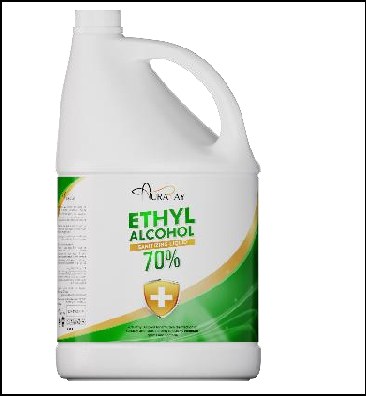 Aurary Ethyl Alcohol 70% - 1000ml