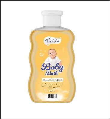 Aurary Baby Bath Yellow 500ML