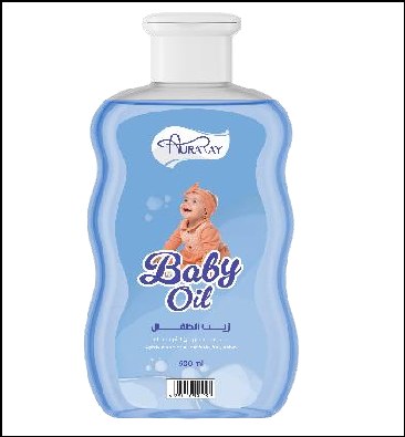 Aurary Baby Message oil Blue 500ML